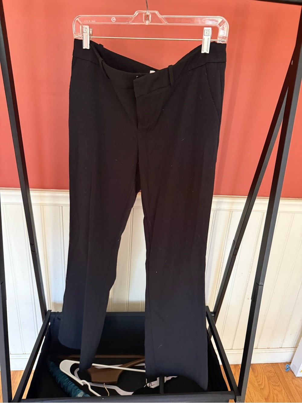 a new day Black Women's Straight Leg Dress Pants